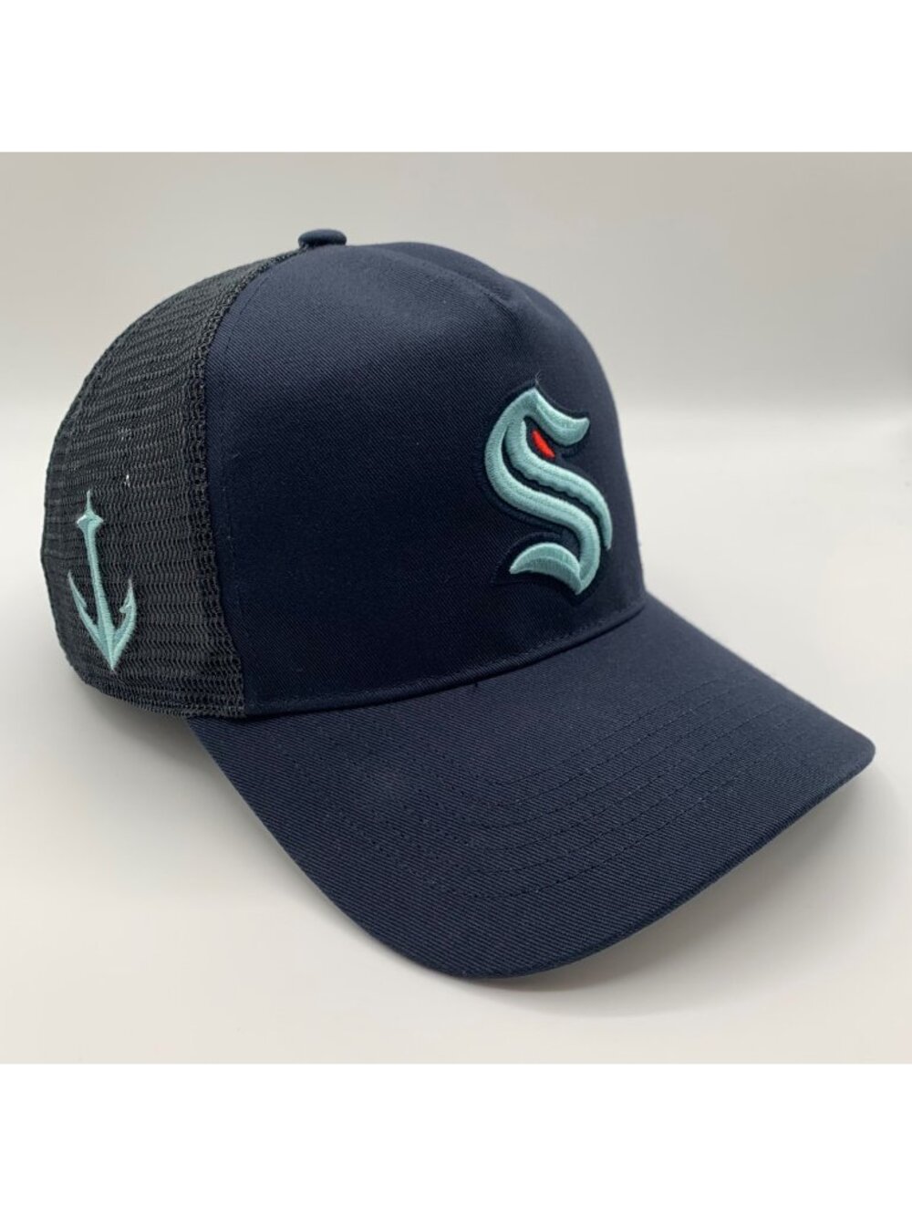 Seattle Kraken NHL Navy Blue 47 Brand Snapback Trucker Hat